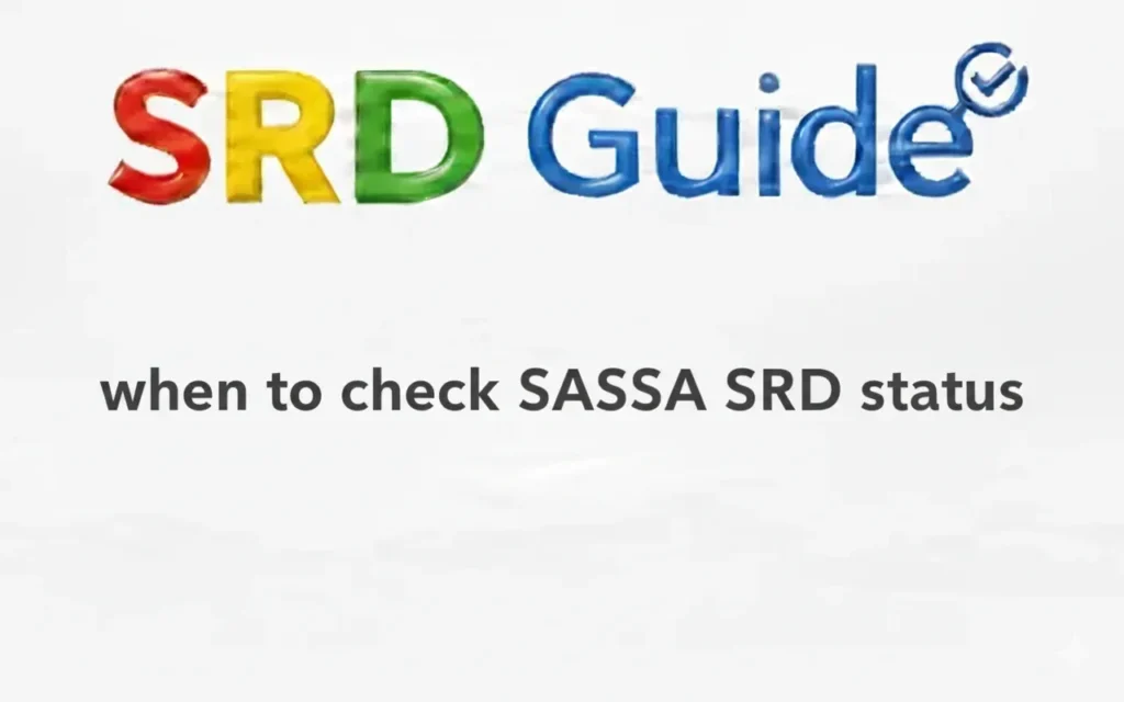 When Is the Best Time to Check Your SRD Status?